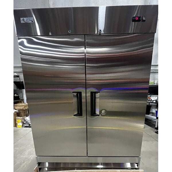 Scratch and Dent Avantco A-49F-HC 54" Solid Door Reach-In Freezer