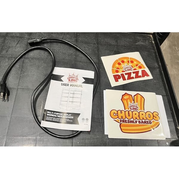 Scratch and Dent Carnival King HPW-12D2S 12" Full Service Warmer / Merchandiser - 120V, 500W