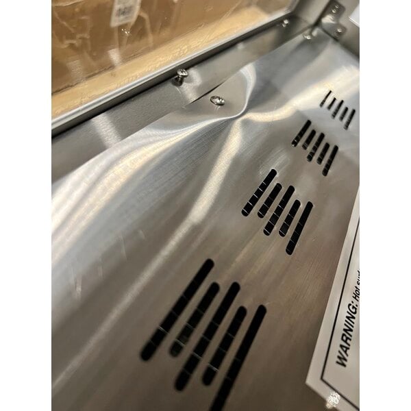 Scratch and Dent Carnival King HPW-12D2S 12" Full Service Warmer / Merchandiser - 120V, 500W