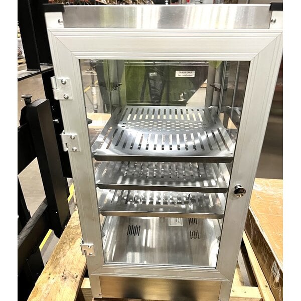 Scratch and Dent Carnival King HPW-12D2S 12" Full Service Warmer / Merchandiser - 120V, 500W