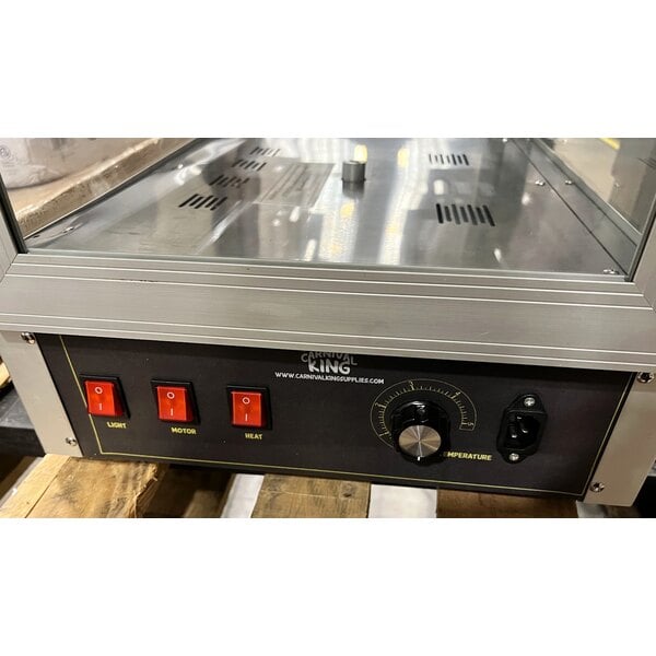 Scratch and Dent Carnival King HPW-12D2S 12" Full Service Warmer / Merchandiser - 120V, 500W