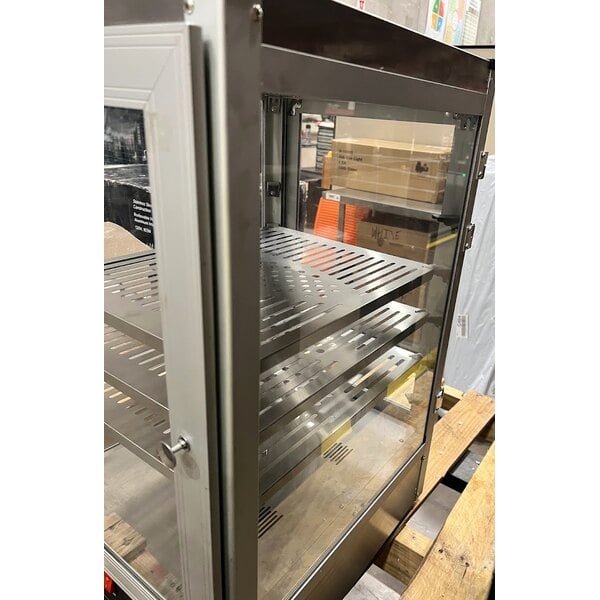 Scratch and Dent Carnival King HPW-12D2S 12" Full Service Warmer / Merchandiser - 120V, 500W