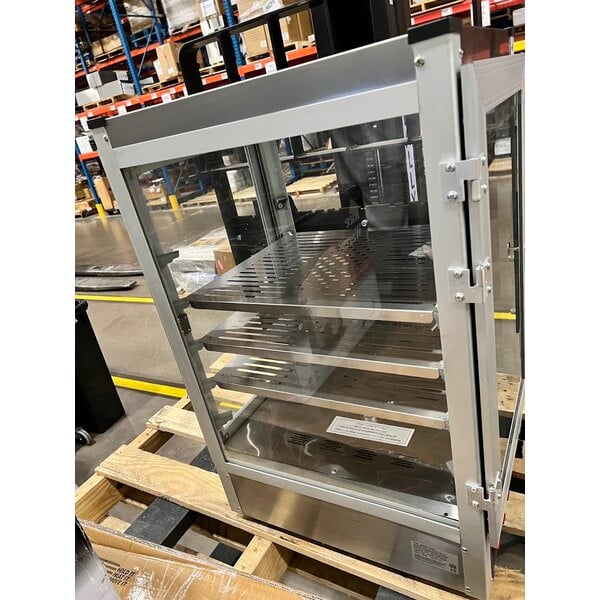 Scratch and Dent Carnival King HPW-12D2S 12" Full Service Warmer / Merchandiser - 120V, 500W