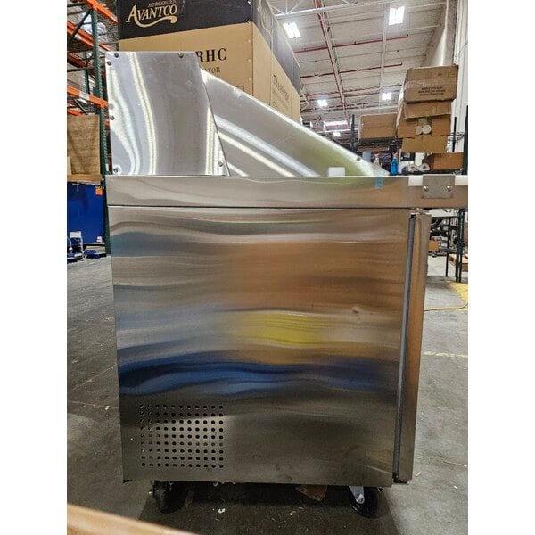 Scratch and Dent Avantco APT-48M-HC 47" 2 Door Mega Top Refrigerated Sandwich Prep Table