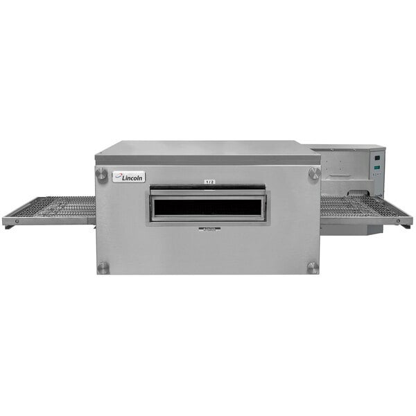 Scratch and Dent Lincoln 3240-000-N-K2302 Impinger 3240 Series FastBake Natural Gas Conveyor Oven, Bidirectional Operation - 115,000 BTU