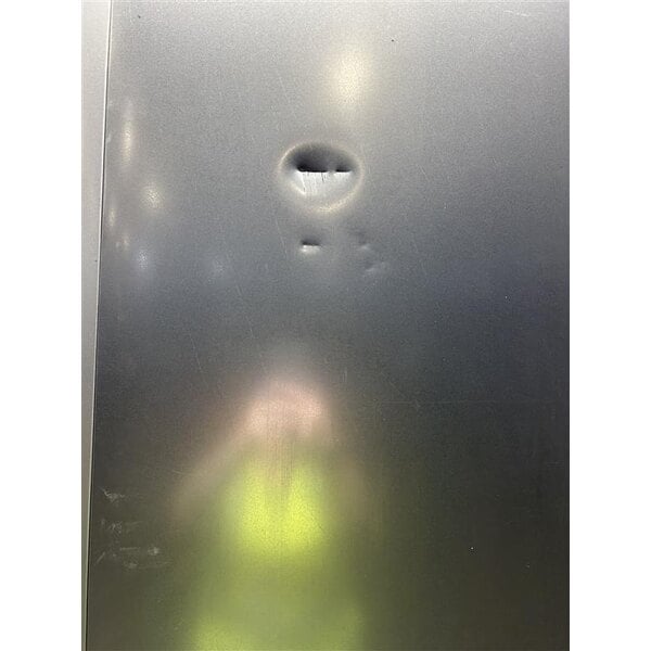 Scratch and Dent Avantco SS-3R-HC 81 5/16" Stainless Steel Solid Door Reach-In Refrigerator