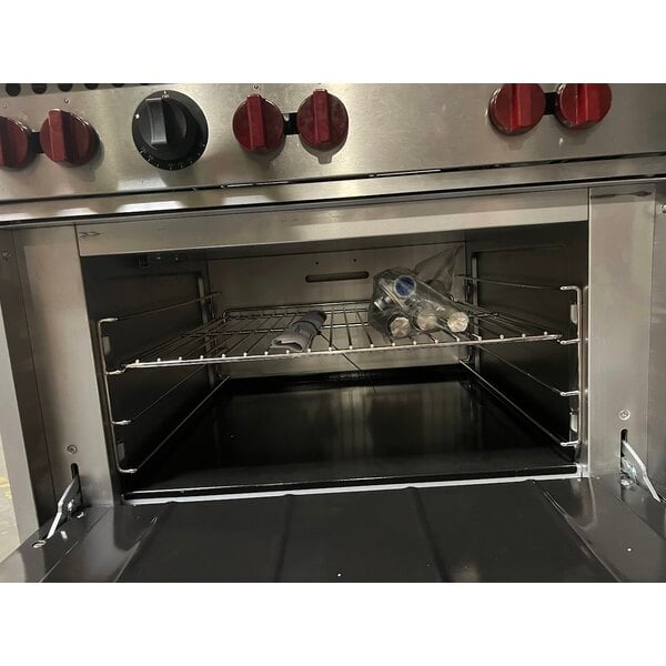 Scratch and Dent Vulcan SX36-6BN SX Series Natural Gas 6 Burner 36" Range with Standard Oven - 198,000 BTU