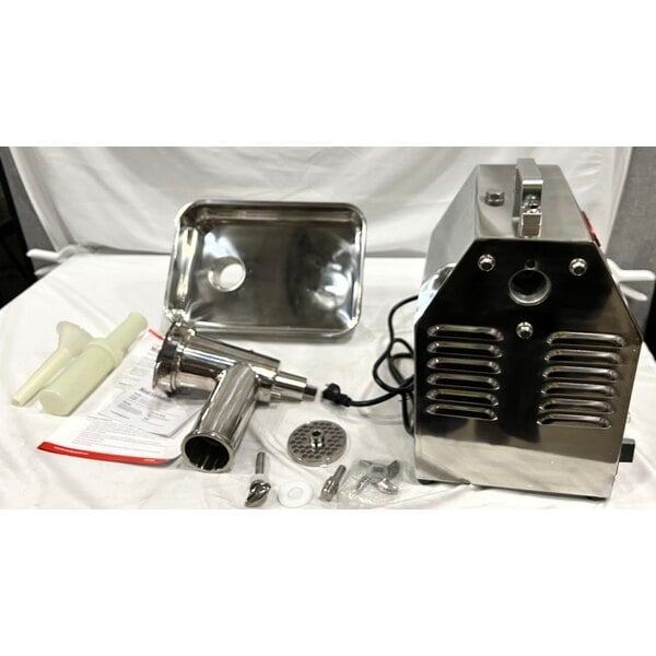Scratch and Dent Avantco MG22R #22 Meat Grinder with Reverse Function - 110V, 1 1/2 hp