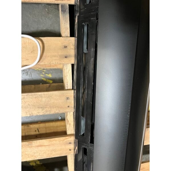 Scratch and Dent Curtron MCS-48-BK Microshield 48" Black Air Barrier - 120V