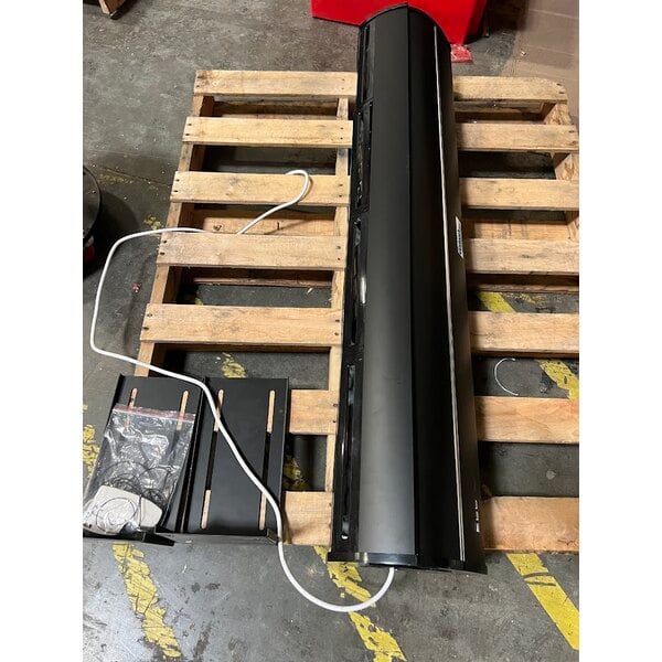 Scratch and Dent Curtron MCS-48-BK Microshield 48" Black Air Barrier - 120V