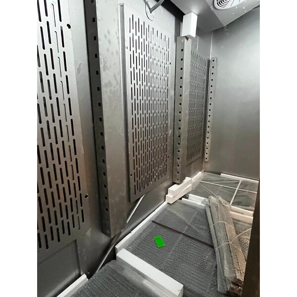 Scratch and Dent Avantco SS-3F-HC 81 5/16" Stainless Steel Solid Door Reach-In Freezer