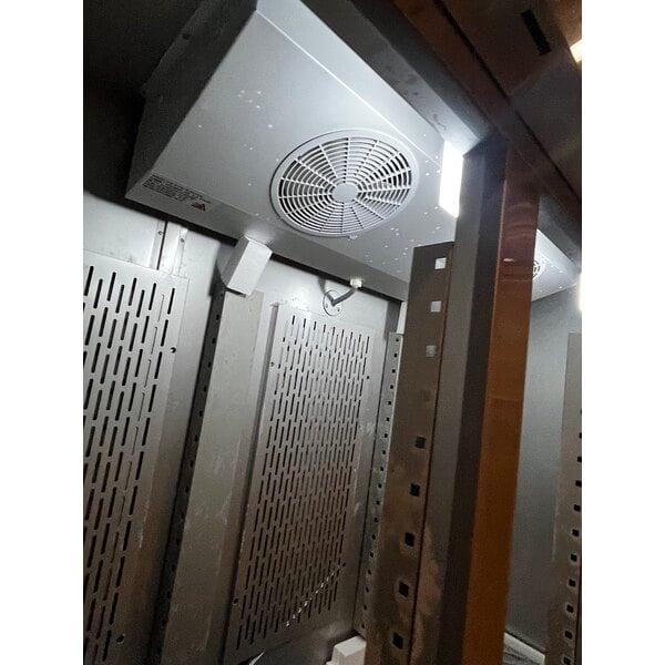 Scratch and Dent Avantco SS-3F-HC 81 5/16" Stainless Steel Solid Door Reach-In Freezer