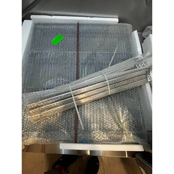 Scratch and Dent Avantco SS-3F-HC 81 5/16" Stainless Steel Solid Door Reach-In Freezer