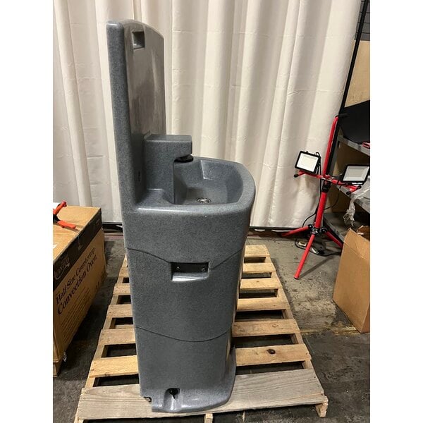 Scratch and Dent Lavex 16 Gallon Single Mobile Hand Wash Station