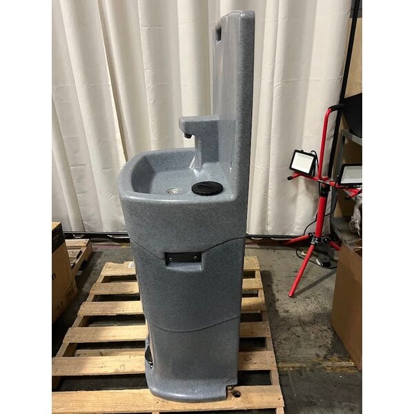 Scratch and Dent Lavex 16 Gallon Single Mobile Hand Wash Station