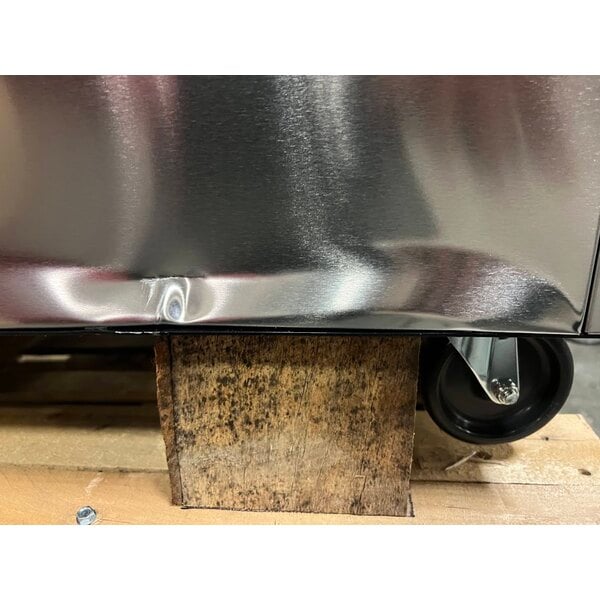 Scratch and Dent Beverage-Air ST49HC-S 49" Stainless Steel 2-Sided Cold Wall Milk Cooler