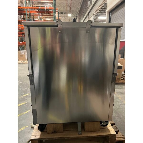 Scratch and Dent Beverage-Air ST49HC-S 49" Stainless Steel 2-Sided Cold Wall Milk Cooler
