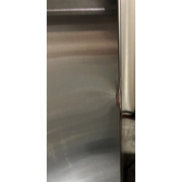 Scratch and Dent Avantco Z1-R2-A 29" Right-Hinged Solid Half Door Stainless Steel Reach-In Refrigerator
