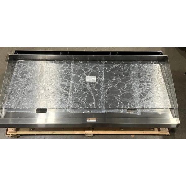 Scratch and Dent Cooking Performance Group GT-CPG-60-NL 60" Gas Countertop Griddle with Thermostatic Controls - 150,000 BTU