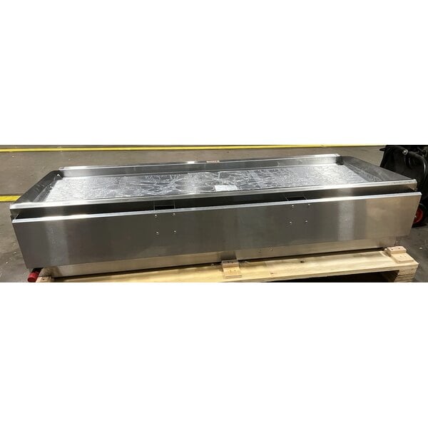 Scratch and Dent Cooking Performance Group GT-CPG-60-NL 60" Gas Countertop Griddle with Thermostatic Controls - 150,000 BTU