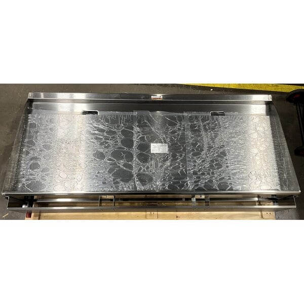 Scratch and Dent Cooking Performance Group GT-CPG-60-NL 60" Gas Countertop Griddle with Thermostatic Controls - 150,000 BTU
