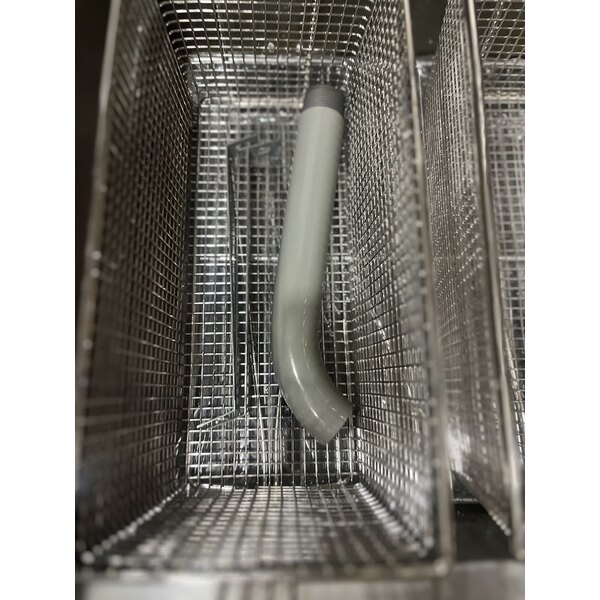 Scratch and Dent Dean by Frymaster SR114E Super Runner Economy 40 lb. Electric Floor Fryer - 208V, 1 Phase