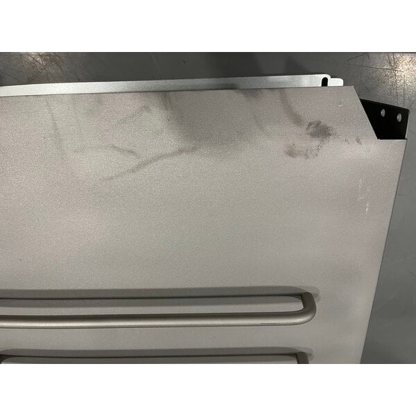 Scratch and Dent Avantco F4-ES-N 45-50 lb. Natural Gas Stainless Steel Floor Fryer - 85,000 BTU