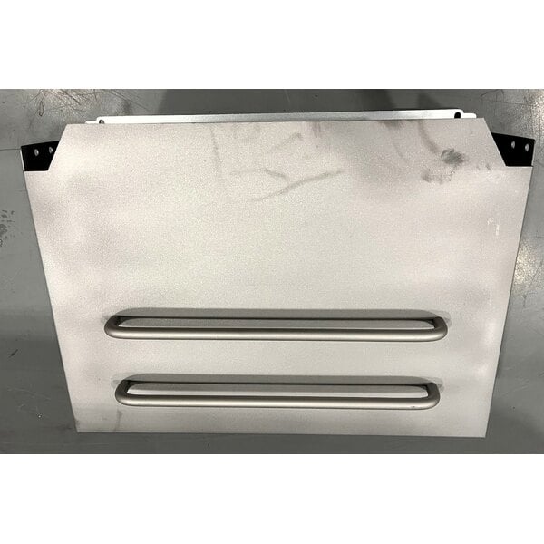 Scratch and Dent Avantco F4-ES-N 45-50 lb. Natural Gas Stainless Steel Floor Fryer - 85,000 BTU