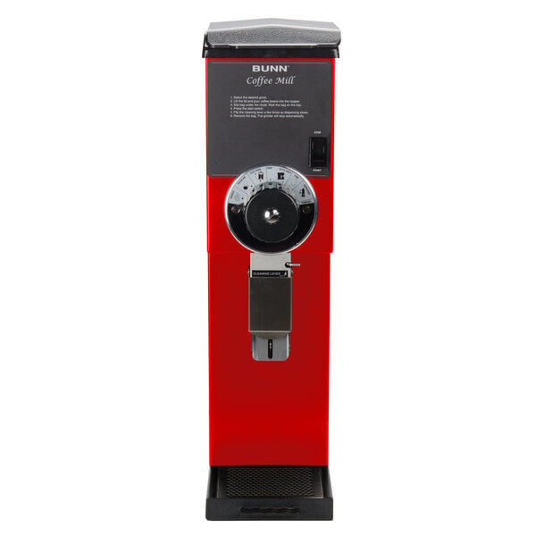 Scratch and Dent Bunn 22100.0001 G3 HD 3 lb. Red Bulk Coffee Grinder