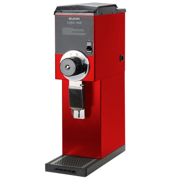 Scratch and Dent Bunn 22100.0001 G3 HD 3 lb. Red Bulk Coffee Grinder