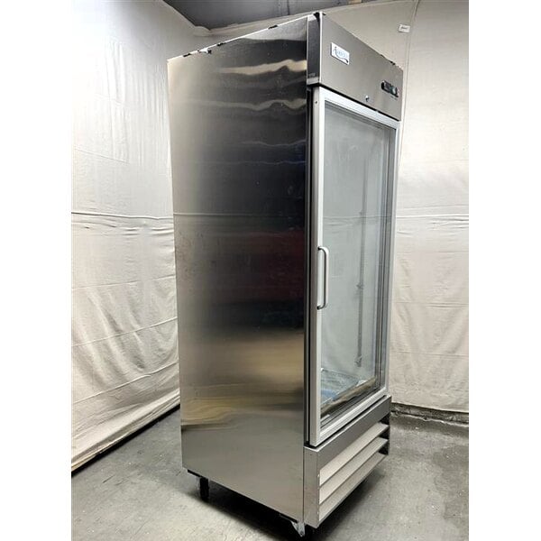 Scratch and Dent Avantco A-23R-G-HC 29" Glass Door Reach-In Refrigerator