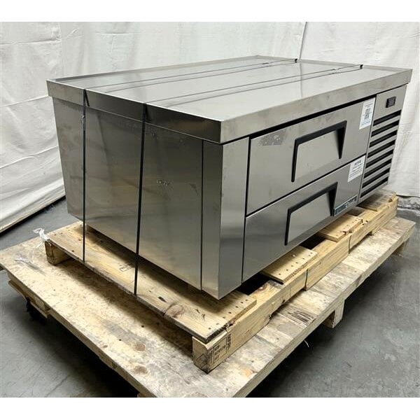 Scratch and Dent True TRCB-48-HC 48 3/8" Refrigerated Chef Base with 2 Drawers