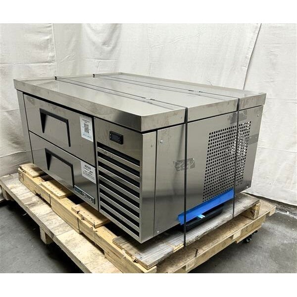 Scratch and Dent True TRCB-48-HC 48 3/8" Refrigerated Chef Base with 2 Drawers