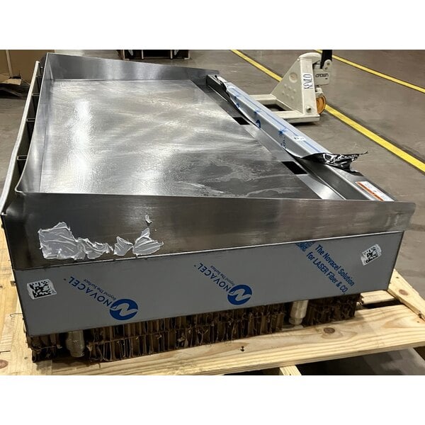 Scratch and Dent Wolf by Vulcan AGM60-LP Liquid Propane 60" Heavy-Duty Gas Countertop Griddle with Manual Controls - 135,000 BTU