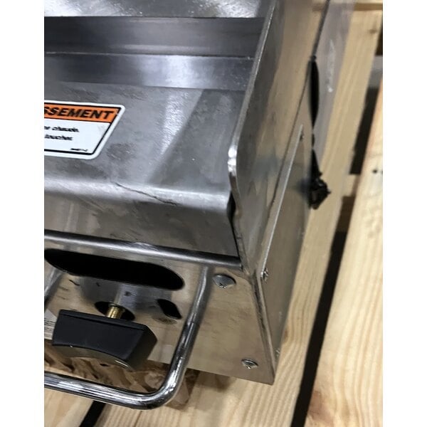Scratch and Dent Wolf by Vulcan AGM60-LP Liquid Propane 60" Heavy-Duty Gas Countertop Griddle with Manual Controls - 135,000 BTU