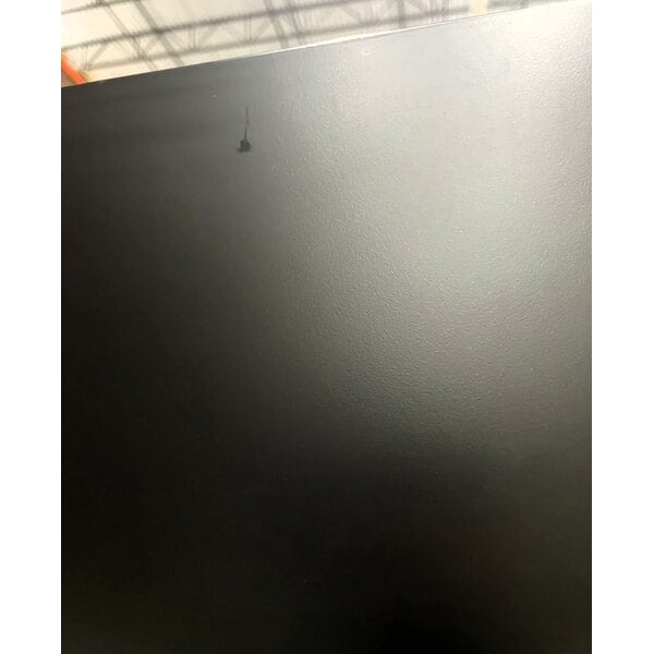 Scratch and Dent Avantco GD-ICE-49F 53" Black Indoor Glass Door Ice Merchandiser