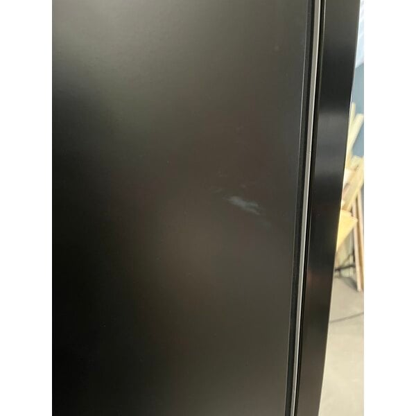 Scratch and Dent Avantco GD-ICE-49F 53" Black Indoor Glass Door Ice Merchandiser