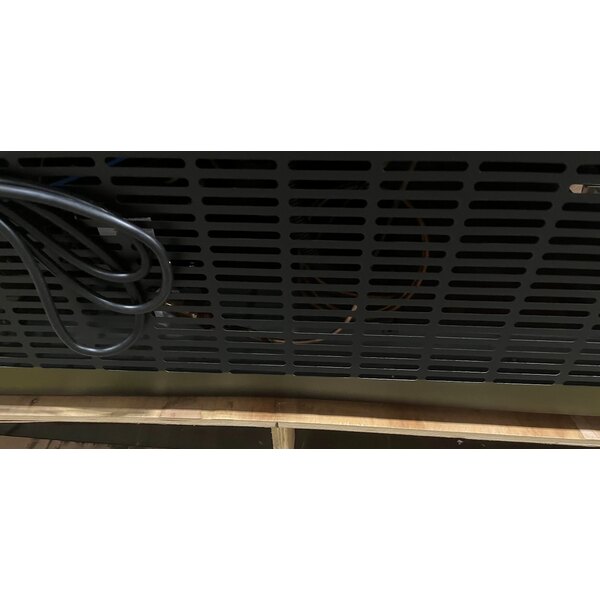 Scratch and Dent Avantco GD-ICE-49F 53" Black Indoor Glass Door Ice Merchandiser