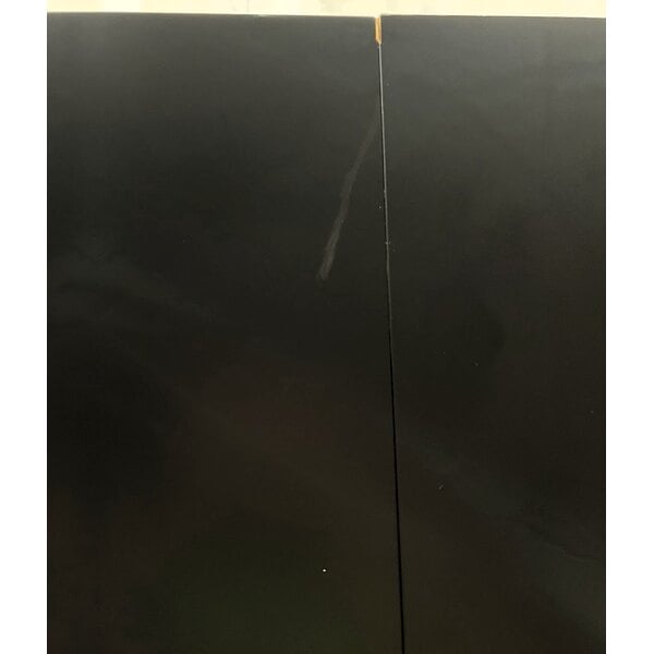 Scratch and Dent Avantco GD-ICE-49F 53" Black Indoor Glass Door Ice Merchandiser