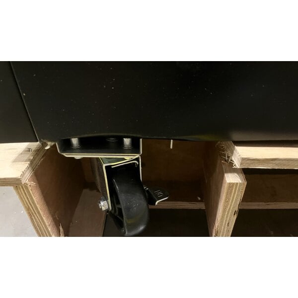 Scratch and Dent Avantco GD-ICE-24F 31" Black Indoor Glass Door Ice Merchandiser