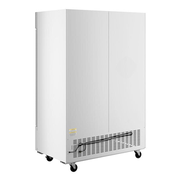 Scratch and Dent Avantco GD-ICE-49F 53" White Indoor Glass Door Ice Merchandiser