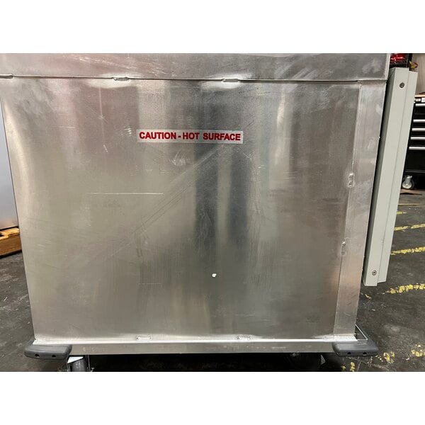 Scratch and Dent Avantco HTIS-1812 Undercounter Half Size Insulated Heated Holding Cabinet with Solid Door - 120V