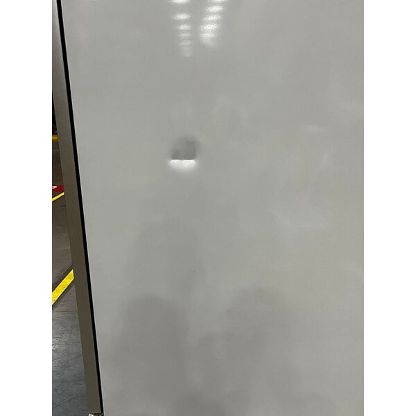 Scratch and Dent MainStreet Equipment GMC-49 52 3/4" White Swing Glass Door Merchandiser Refrigerator - 120V