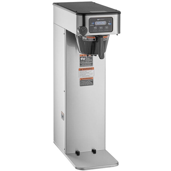 Scratch and Dent Bunn 53100.0001 BrewWISE ICB-DV Infusion Stainless Steel Dual Voltage Tall Coffee Brewer - 120V or 120/208V-240V, 4050W