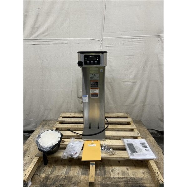 Scratch and Dent Bunn 53100.0001 BrewWISE ICB-DV Infusion Stainless Steel Dual Voltage Tall Coffee Brewer - 120V or 120/208V-240V, 4050W