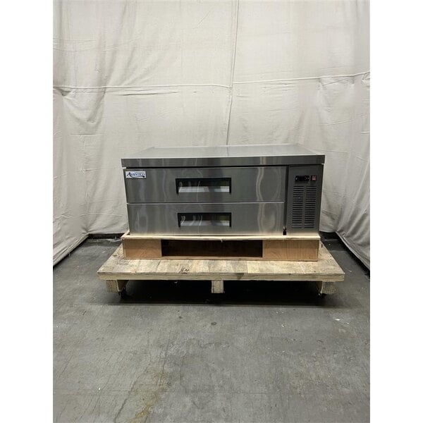 Scratch and Dent Avantco CBE-48-HC 48" 2 Drawer Refrigerated Chef Base
