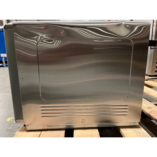 Scratch and Dent Solwave Stackable Commercial Microwave with Large 1.2 cu. ft. Interior and Push Button Controls - 1,200W, 120V