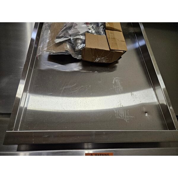 Scratch and Dent Cooking Performance Group GM-CPG-48-NL 48" Gas Countertop Griddle with Manual Controls - 120,000 BTU