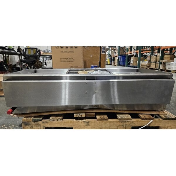 Scratch and Dent Cooking Performance Group GM-CPG-48-NL 48" Gas Countertop Griddle with Manual Controls - 120,000 BTU