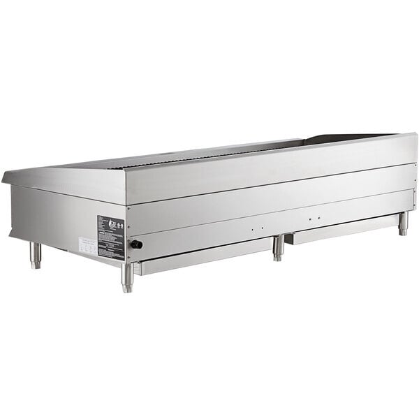 Scratch and Dent Cooking Performance Group CL-CPG-60-NL 60" Gas Lava Briquette Charbroiler - 200,000 BTU